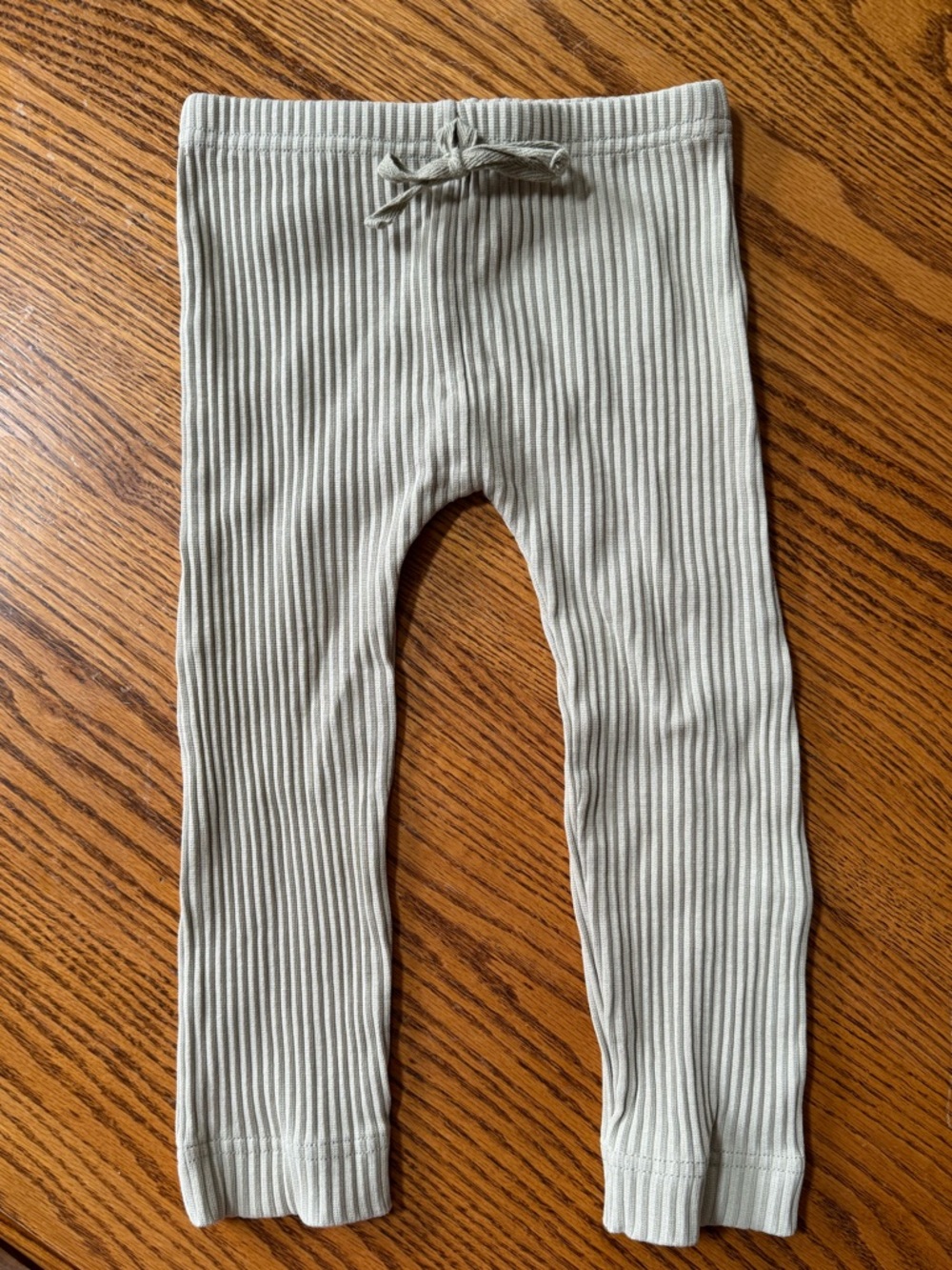 3 year - Jamie Kay toddler girl Kids Ribbed Leggings in Light Sage